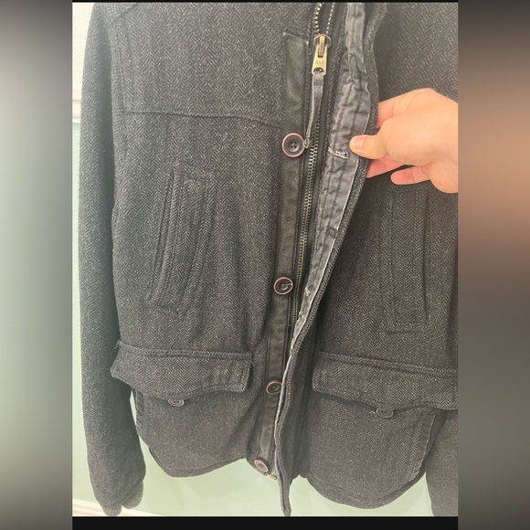 Abercrombie & Fitch Men’s Wool Coat - Picture 6 of 11